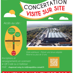 Photo de Chaponval : Concertation Visite sur Site